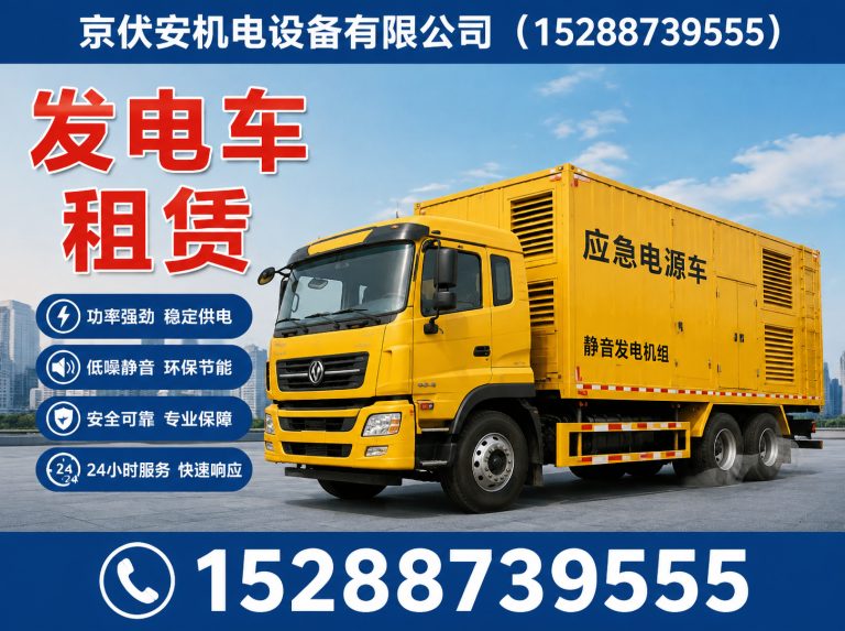 赤峰发电机租赁展示图